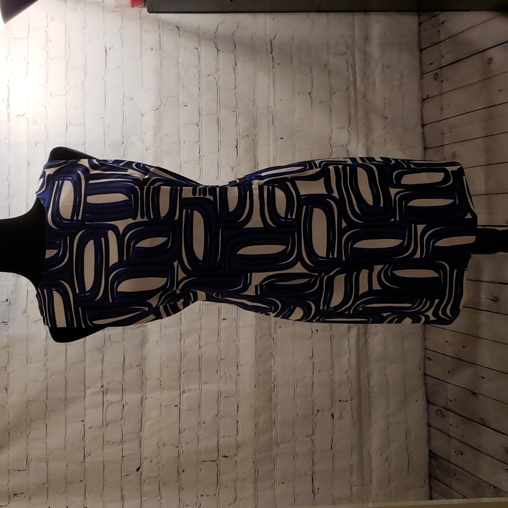 ALYX Retro Sheath Dress Blue 14P